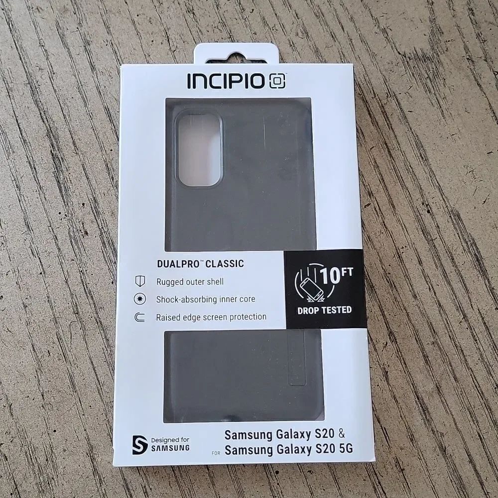 Samsung Galaxy S20 black dual pro case NWT